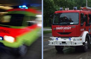 Karambolozott két gépkocsi a 81-es főúton