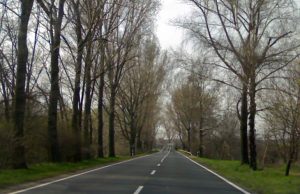 Árokba borult egy autó a 81-es főúton