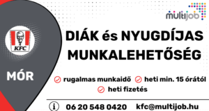 📢 Csatlakozz a móri KFC csapatához! 🍗