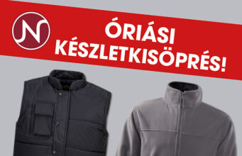 Készletkisöprés a Nante Munkavédelmi Áruházban