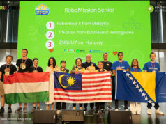 Bronzérmet szerzett a világ egyik legrangosabb robotépítési versenyén a Tatai Református Gimnázium csapata