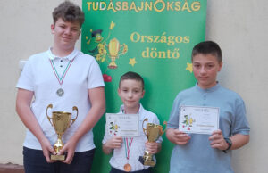 Kiemelkedő eredmények az országos döntőn