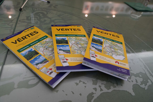 Megjelent a megújult Vértes turistatérkép